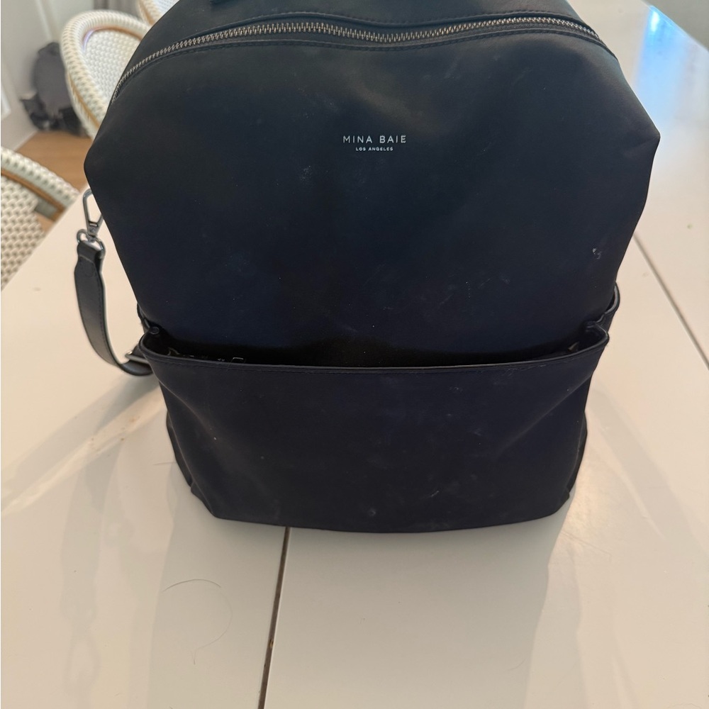 Classic Black Baby Bag with Minimalist Design